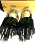 Matched Pair Nos Nib VT231 6SN7GT Green Label Sylvania Tubes Phono Quality Noise. Fixed Price $229.00.