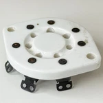 (1) Vintage Nos National Radio Products XC-7L Ceramic Pin Tube Socket (a). Fixed Price $12.95.