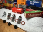 3X Vintage Marconi Gtbritain 12AX7A Chelmsford Uk /samecode 579 /rca Logo /rare. Fixed Price $1249.00.