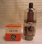 General Electric 3AT2B Compactron Electronic Vacuum Radio Tv Tube In Box Nos. Fixed Price $8.97.