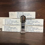 Lot Of 5 Tung Sol Jtl 6X4WA Nos Nib 1962 Black/silver Plates Military Spec. Fixed Price $75.00.