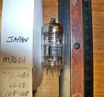 Strong Toshiba Gray Plate Getter 6DJ8 ECC88 (M3624) Tube - 108/108. Fixed Price $22.49.