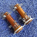 2 Nos New Vector Noval 9 Pin Vacuum Tube Turret Sockets Brown Nice. Fixed Price $15.00.