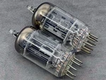(2) Rca 5963 12AU7 Tubes Black Plates Square Getters Test Nos Amplitrex. Fixed Price $34.99.