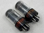 Matched Pair Dumont 6SN7GTB Chrome Dome Black Plates Getter Codes 1964. Fixed Price $49.99.