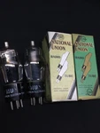 Nos Pair National Union 24A Vintage Radio Vacuum Tubes Tested S.9130. Fixed Price $24.95.
