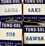 Tung-sol Tubes Lot Of 4 Box Untested Vintage Electronics Electube. Fixed Price $24.00.