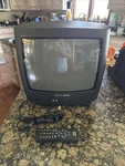 Philips Magnavox PR1319 C121 13" Crt Tube Tv Retro Gaming Front Inputs W/remote. Fixed Price $119.96.