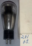 Nos Rca UX-81/281/381 Radiotron Globe Tube Black Plate Box Getter Engraved Base. Fixed Price $28.27.