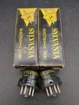2 Nos Sylvania 6H6GT VT-90A Vacuum Tubes For Am Radios & Eico Testers. Fixed Price $14.25.