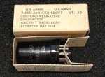 Ken-rad JAN-CKR-12SR7 Milspec WW2 Vintage Electron Tube VT-133. Fixed Price $7.95.