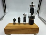 Radio Tube Amplifier Rare Valves Display Emitron Miniwatt Philips Af. Fixed Price $60.28.
