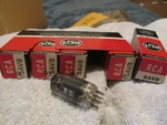 New 5AV8 Rca Electron Audio Radio Vacuum Tubes Sleeve Of - Nos W/ Boxes. Fixed Price $7.55.