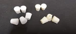 1950 1951 1952 1953 Ge Tube Radio Clock Knobs ARRP043. Fixed Price $5.00.