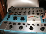 (1) Sylvania 5Y3WGTA Black Plate Rectifier Tube Tested On B&k 707. Fixed Price $14.95.