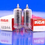 Two Rca 12BA6 Tubes Nos Black Plates Gm % : 95 102 Amplitrex. Fixed Price $8.95.