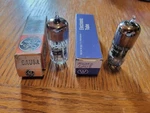 (2) Ge/muntz(ge) 6AU8/6AU8A Vacuum Tubes Tested. Fixed Price $10.00.