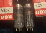 1976 Nos Nib Date Matched Pair Rca 7054/8077 Tubes Vacuum Electron Amplifier. Fixed Price $25.85.