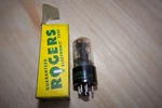 Rogers 6X5GT Double Plate Full-wave Rectifier New In Box 6-MONTH Warranty. Fixed Price $8.37.