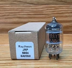 Raytheon Jrp 5654 6AK5W Vacuum Tube Tested Black Plate Getter. Fixed Price $8.99.