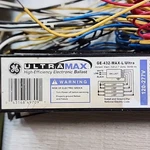 Lot Of 5 -general Electric GE432-MAX-L/ULTRA Electronic Ballast 120-277V. Fixed Price $39.99.