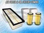 Air & Oil Filters Combo For Volkswagen Beetle Jetta Passat - Over 200 Vehicles. Fixed Price $36.95.