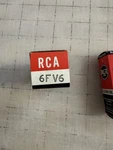 Rca 6FV6 Vacuum Tube Nos Nib Usa Radiotron Tested Audio. Fixed Price $9.00.