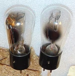Mega Rare Nos Pair Western Electric Globe Tubes D-91144 102-F Audio 1930S. Fixed Price $1119.30.
