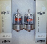 Closely Matched Pair 6883A Dumont Nos Heavy Spring Loaded Tubes, B&k 747B Tested. Fixed Price $34.95.