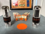 Pair Of Ge 6Y6GT Tubes - Nos Nib Sencore TC162 Tested. Fixed Price $24.50.