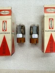 Ge Canada 6L6WGB 5881 Brown Base Pair Output Tubes Broken Guide Pins. Fixed Price $40.00.