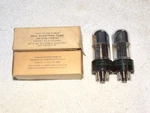 X JAN-CHS-12SN7GT Sylvania Tube*tall Boy*nib*nos*super Strong Matched PAIR*#R5. Fixed Price $125.00.
