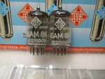 Pair Telefunken Eam 86 Magic Eye / Tuning Indicator Tube. Fixed Price $32.47.