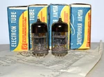 4X 6N3P-EV = 2C51 6385 ECC42 Double Triode Tube Oktyabr Soviet 1980'S New In Box. Fixed Price $14.99.