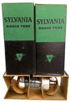 Antique Radio Tube With Box Set Of 2 Sylvania Model 7W7 Made In Usa 1940S. Fixed Price $24.49.