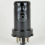 (1) Tested Very Strong Rca Usn Crc 6SK7 Tube Mil-spec Code K3E Pentode. Fixed Price $8.95.