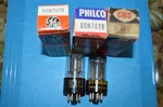 Vintage 6SNGTB Vacuum Tubes Rca Cbs Philco Syl Tested Exc. Nos And Used. Fixed Price $65.00.