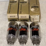Dumont 6HJ5 Vacuum Tubes Lot Of 3 New In Box Rare. Fixed Price $95.00.