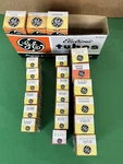 Lot Of 22 Ge Vacuum Tubes Nos. Fixed Price $59.95.