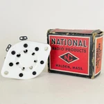 (1) Vintage National Radio Products XC-7S White Ceramic Pin Tube Socket (b). Fixed Price $14.95.