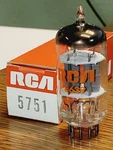 Rca 5751 Nos/nib MAXIPREAMP2/TV7 Tested (1)TUBE Lot. Fixed Price $79.99.