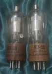 KU-99/3C45W/HP45B/6130 Kuthe Laboratories Pair Of Matched Rare Vintage Tubes. Fixed Price $38.88.