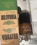 Nos 6SU7GTY Jan Ctl Black Round Plate Tung-sol E&l Vibrator Label Tube 6SL7. Fixed Price $144.00.