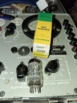 Strong Super Nice Amperex Long Plate Foil D Getter 12AU7 Tube #8520. Fixed Price $79.99.