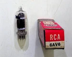 Rca 6AV6 Electron Vacuum Tube Nos Vintage Amplifier Radio Component. Fixed Price $8.95.