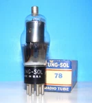 Type Tung-sol Nos Amplifier Vintage Audio Radio Vacuum Tube Valve St 278. Fixed Price $9.99.