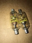 Nos: Signalite Spark Gap Tube TG-77 Matching Pair. Fixed Price $100.00.