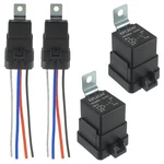 Pin 80/60 Amp 12V Spst Waterproof Relay Heavy Duty 14 Awg Tinned Copper Wir. Fixed Price $19.44.