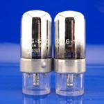 Two Tung-sol 7A6 Tubes Nos Nib Strong Balanced Duodiodes Matched Dates TV-7. Fixed Price $9.95.