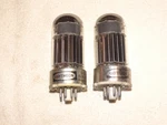 X 6082WB Raytheon Tubes*black Plates*very Strong Match PAIR*#16. Fixed Price $50.00.